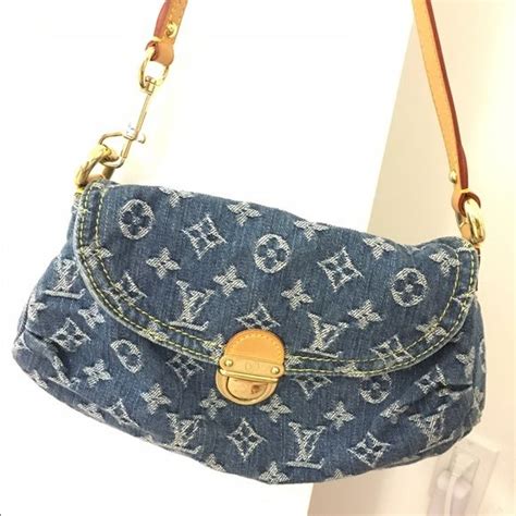 denim vintage louis vuitton bag|authentic louis vuitton vintage handbags.